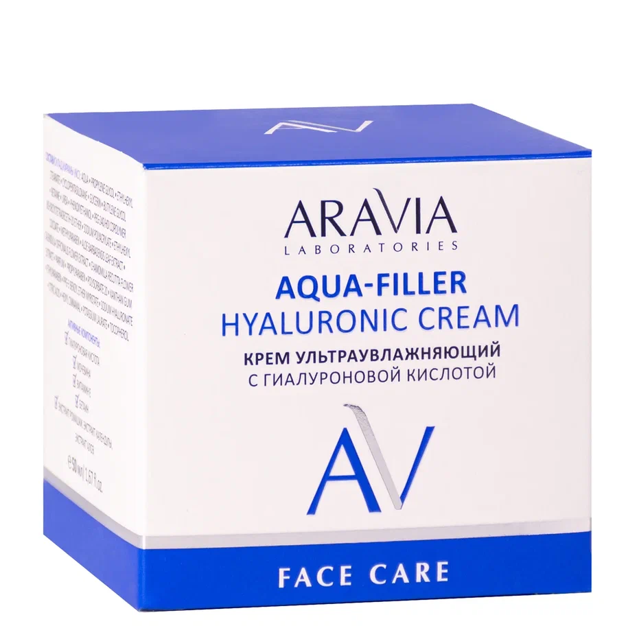 Аква кислота. Aravia Laboratories Aqua-Filler Hyaluronic Cream. Aqua Filler Aravia Hyaluronic Cream с гиалуроновой кислотой. Aravia Laboratories крем ультраувлажняющий с гиалуроновой кислотой,50 мл/12. Aravia Laboratories крем для лица с гиалуроновой кислотой.